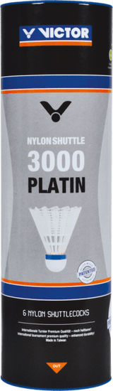 Victor badminton žogice V-Nylon Shuttle 3000, 6kos