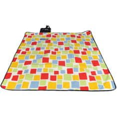 Piknik odeja 170x150 cm z ALU prevleko, kvadrati T-934