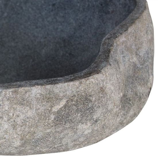 shumee Umivalnik iz rečnega kamna ovalen 30-37 cm