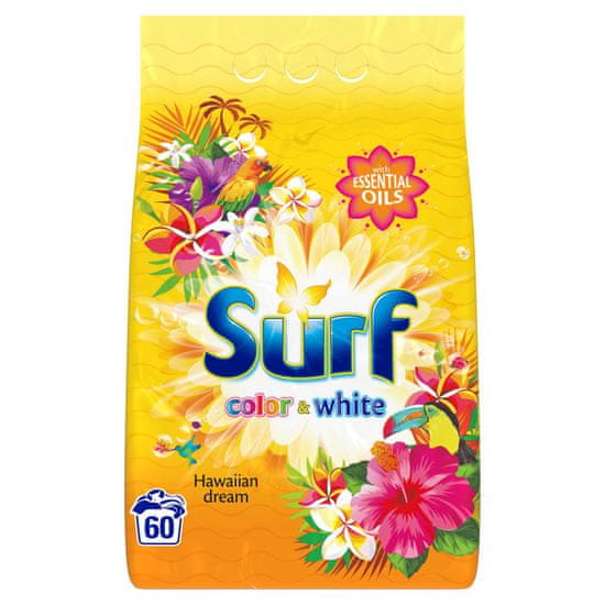 Surf Colour&White prašek za pranje perila Hawiian Dream, 3,9 kg, za 60 pranj