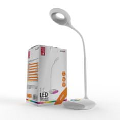 Avide LED namizna svetilka, polnilna, RGB, 4 W, bela