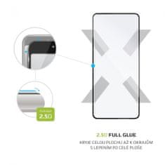 FIXED zaščitno kaljeno steklo Full-Cover za Realme 8i Pro 5G, čez cel zaslon, črno (FIXGFA-737-BK)