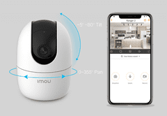 Imou Notranja vrtljiva kamera ip ipc-a42p wi-fi ranger 2 - 3.7 mpx 3.6 mm z mikrofonom