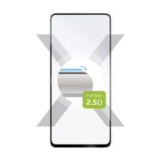 FIXED zaščitno kaljeno steklo Full-Cover za Samsung Galaxy A52s 5G, čez cel zaslon, črno (FIXGFA-803-BK)