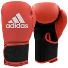Adidas Hybrid 25 boksarske rokavice, rdeče-črne, 8
