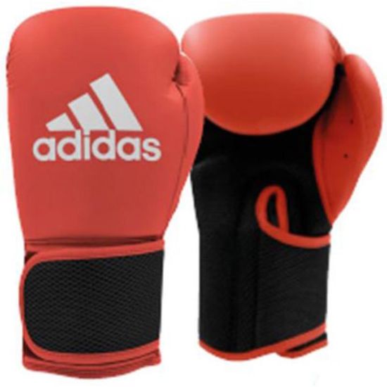 Adidas Hybrid 25 boksarske rokavice, rdeče-črne