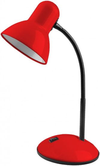 Avide Simple namizna svetilka, 40 W, rdeča