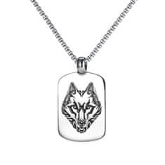 Troli Moderna jeklena ogrlica Wolf VGX1824