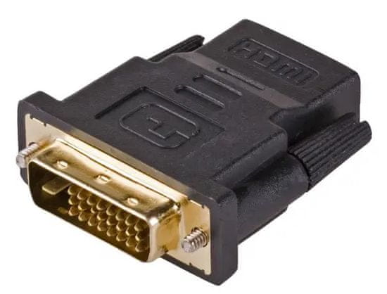 Sinnect adapter HDMI (F) 19-pin na DVI (M)