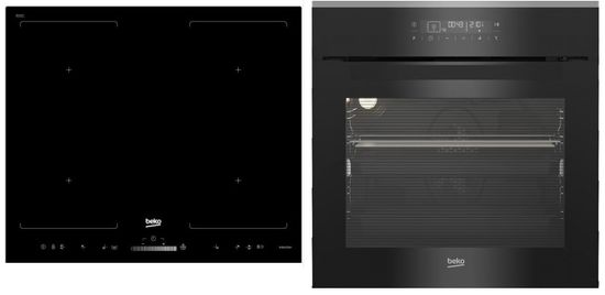 Beko BIM144A0BPS pečica in HII64501FHT kuhalna plošča