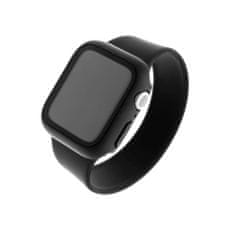 FIXED Zaščitno ohišje Pure+ s kaljenim steklom za Apple Watch 44 mm, črno (FIXPUW+-434-BK)