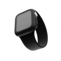 FIXED Zaščitno ohišje Pure+ s kaljenim steklom za Apple Watch 44 mm, črno (FIXPUW+-434-BK)