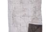 Fine Okrasno posteljno pregrinjalo QUADRO 141 taupe, 140 x 190 cm