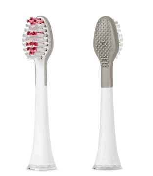 Teesa Nastavek za zobno ščetko SONIC; trda trdota; 2kom