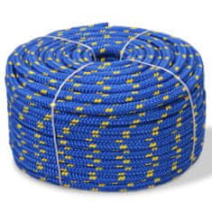 Greatstore Mornarska vrv polipropilen 16 mm 250 m modra