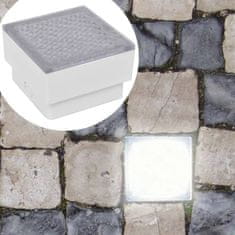 Vidaxl 2 x LED Talna Vgradna Svetilka 100 x 100 x 68 mm