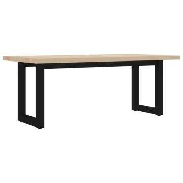 Vidaxl Klop 115x40x45 cm borovina