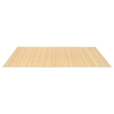 Vidaxl Preproga iz bambusa 100x160 cm naravne barve