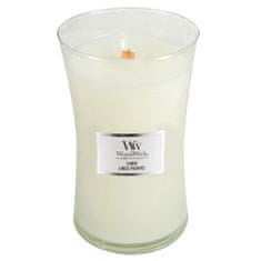 Woodwick Ovalna vaza za sveče , Čisto perilo, 609,5 g
