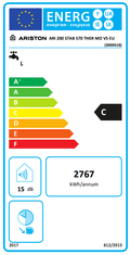 Ariston Ari 200 STAB 570 THER MO VS EU električni grelnik vode (3000618)