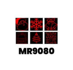 Aga Božični laserski dekorativni projektor Zelena/rdeča MR9080