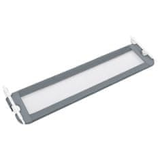 Vidaxl Posteljno varovalo za otroke sivo 120x42 cm poliester
