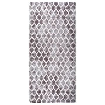 Vidaxl vidaXL Pralna preproga, 80x300 cm, barvita, nedrseča