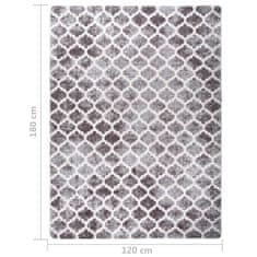 Vidaxl Pralna preproga 120x180 cm večbarvna protizdrsna