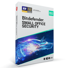 BitDefender Small Office Security, 1-leto, 10 PC, ESD licenca (kartica)