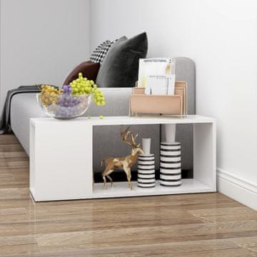 Vidaxl vidaXL TV omarica bela 80x24x32 cm material na osnovi lesa