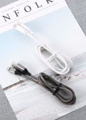 Leiyin PD-B14a kabel USB / USB-C 2.1A 1m, črna