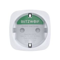 Blitzwolf BW-SHP13 Smart pametna vtičnica ZigBee 3.0 3680W, bela