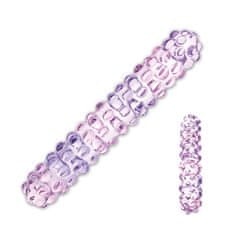 Stekleni dildo "Purple Rose Nubby" (R25423)