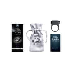 Fifty Shades of Grey Vibracijski erekcijski obroček "Feel It" - Petdeset odtenkov sive (R24233)