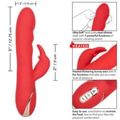 California Ex Novel Grelni ultra soft rabbit vibrator "Jack Rabbit" - rdeč (R12434)