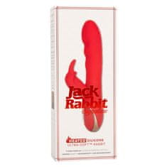 California Ex Novel Grelni ultra soft rabbit vibrator "Jack Rabbit" - rdeč (R12434)