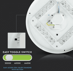 V-TAC  LED plafonjera 36W 2160lm 120° IP20 CCT ZVEZDNO NEBO 