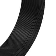 Vidaxl Vezna žica za ograjo 250 m 0,9/1,4 mm jeklo antracitna