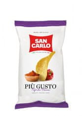 San Carlo čips, 2 x paprika, 150 g + 2 x limeta, 150 g