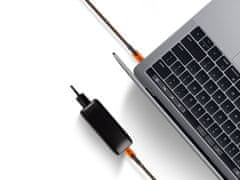 Xtorm Xtreme podatkovni kabel, USB-C v Lightning, kevlar, 1.5 m, črno-oranžen (CXX003)