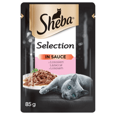 Sheba hrana za odrasle mačke z lososom v soku, 24x85 g