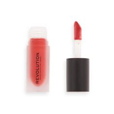 Makeup Revolution Mat Bomb (Liquid Lip) 4,6 ml (Odtenek Lure Red)