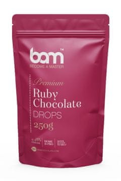 BAM Ruby čokolada, 250 g