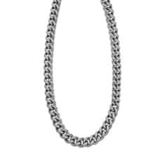 Lotus Style Elegantna jeklena ogrlica za moške Moški v črnem LS2061-1/1