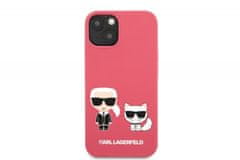 Karl Lagerfeld Full Bodies ovitek za iPhone 13 Mini, roza (KLHCP13SSSKCP)
