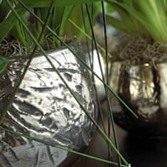 A La Maison Pokrov za cvetlični lonec LUXURY srebrn, 42/33 cm