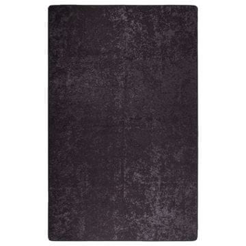 Vidaxl Pralna preproga 80x150 cm antracitna