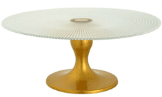 Pasabahce Pasabahce Charm stekleno stojalo, 28 cm, zlato