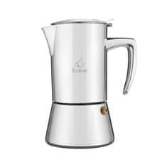 Forever Moka Pots Kafetiera Miss Diamond / za 4 skodelic / inox / indukcija