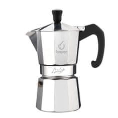 Forever Moka Pots Kafetiera Miss Prestige / za 12 skodelic / aluminij / indukcija